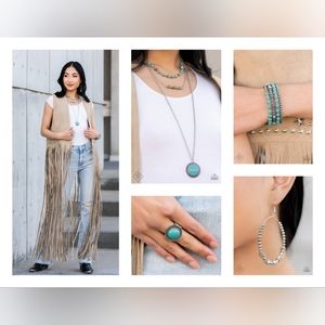 Boho Vibes 4pc Fashion Accessory Set